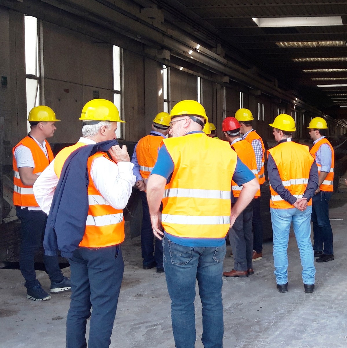 Meeting of construction companies